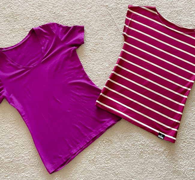 Zwei Shirts für das #RotesKleid Festival