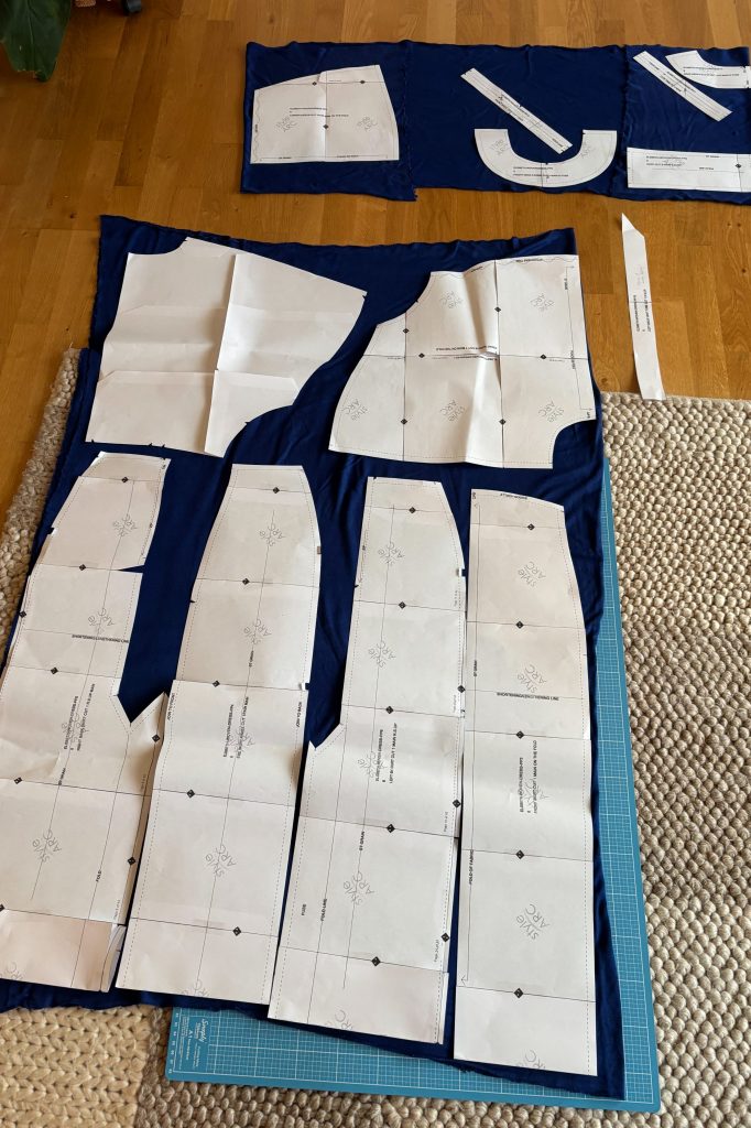 Gerade nochmal gut gegangen - alle Schnittteile im Überblick.