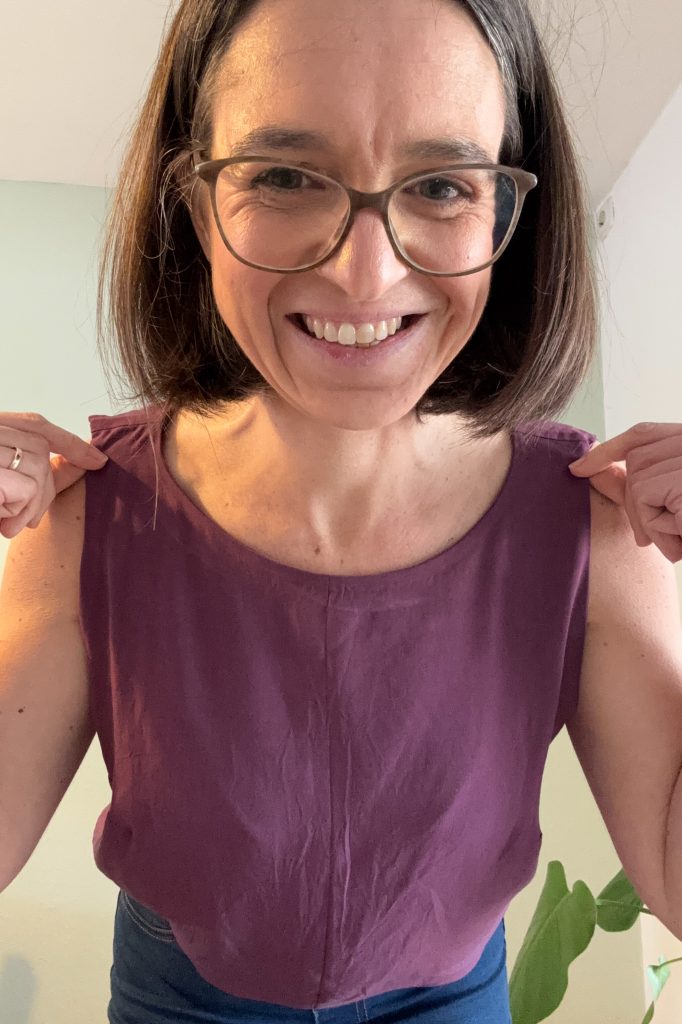 Nahaufnahme... Blusentop Carla