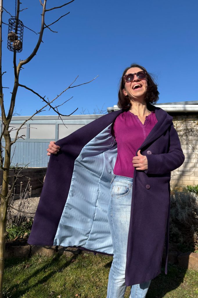 Das frühlingshafte Wetter war gestern echt ein Traum. Hier noch die andere Futterseite.